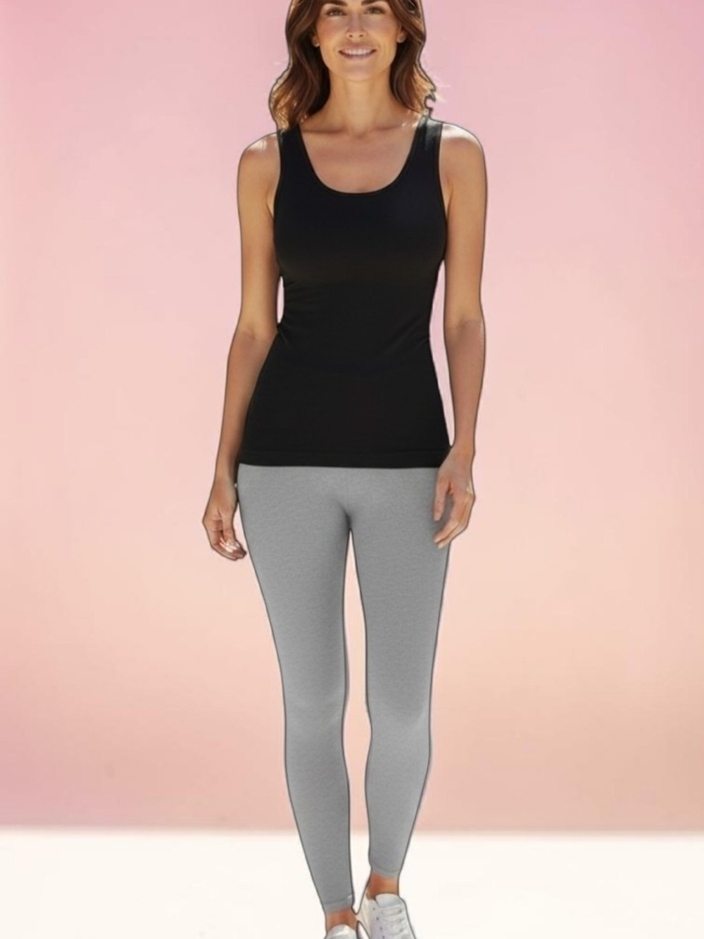 Skinnygirl 3pk Shapewear Tank -size M- Black, Beige, And White